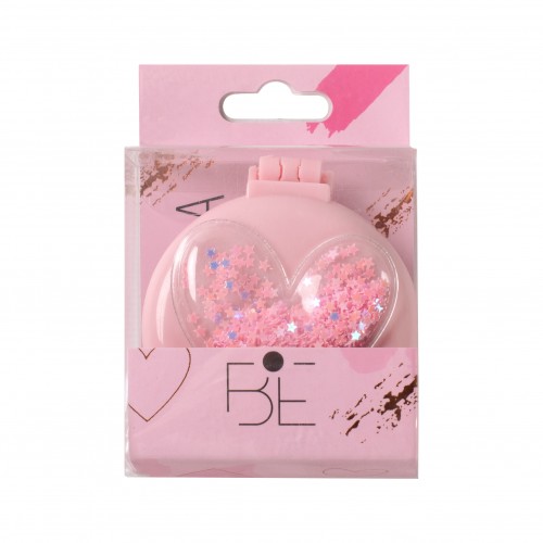 BEAUTELLA Расческа массажная складная Princess 6,5*7,3см HRL-001